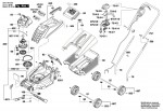 Bosch 3 600 H85 B00 Rotak 32 Lawnmower 230 V / Eu Spare Parts